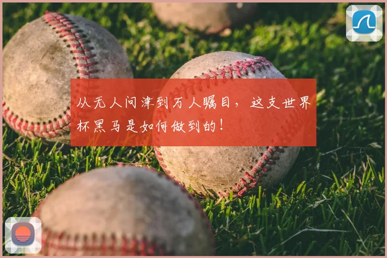 从无人问津到万人瞩目，这支世界杯黑马是如何做到的！